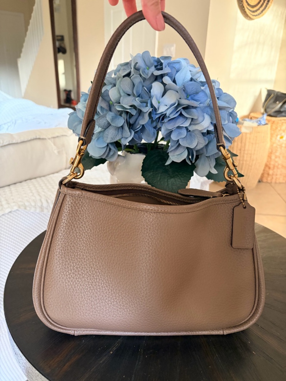 Coach Cary Shoulder Bag - stone